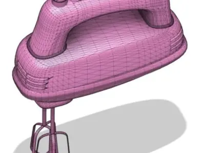 Whisking Machine 3D model