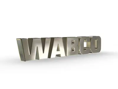 wabco logo 3D model