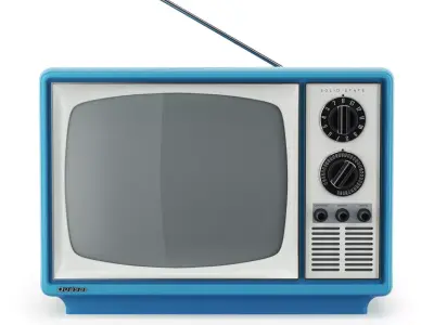 Vintage TV Quasar XP3163ML 3D model