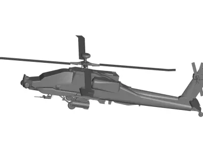 Boeing AH-64 Apache 3D model order