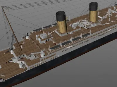 RMS Titanic 3D model