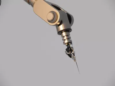 Industrial Robotic Arm Collection 3D model