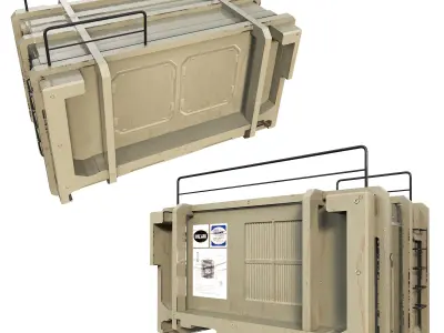 Rooftop unit 3D model get