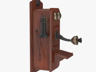  Vintage Wall Phone 