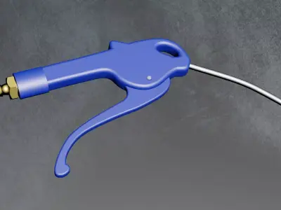 Air Blowgun 3D model