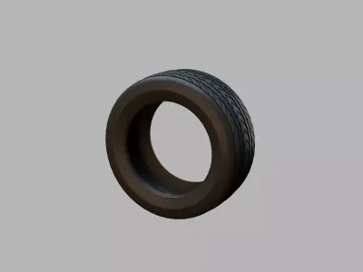 Car Tire 3D model V1