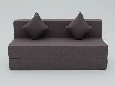 Chesterfield Sofa Low-poly 3D model