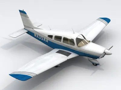 Piper PA-28 3D model