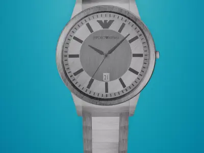 Armani Watch  Free 3D model