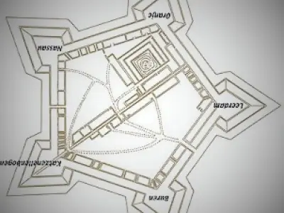 CASTLE OF GOOD HOPE Free 3D print model