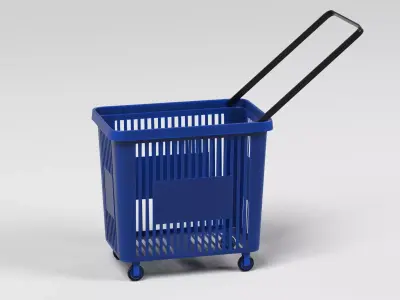 -Shopping Cart V2- 3D model