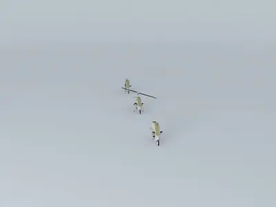 ARGO AIRCRAFTS A21 Gyroscooter 3D model