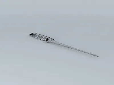 knife with handle Free 3D model