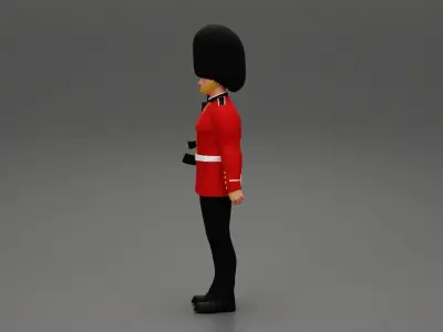 British honour guard 3D print model