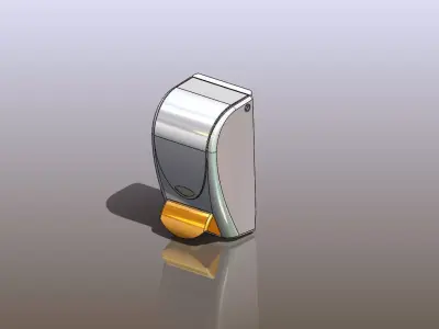 Barrier cream dispenser Free 3D model