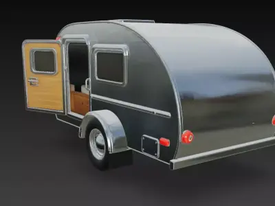 CARAVANA FAMILIAR GRAN ESTILO 12 3D print model