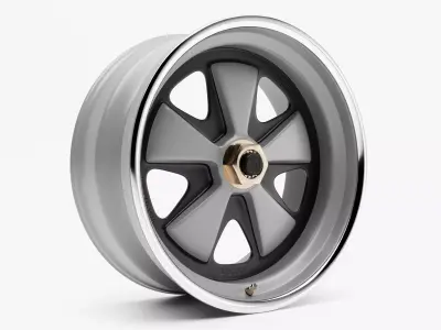 BBS DLS Centerlock Wheels 3D model