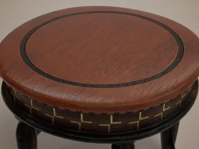 Antique Table 3D model