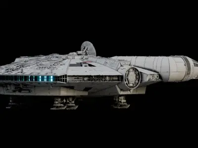 Millenium Falcon 3D model