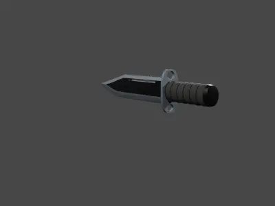 Knife 3D model 25