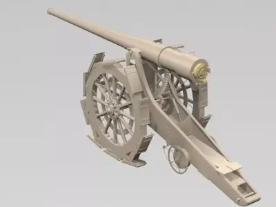 gun bomb 3D model