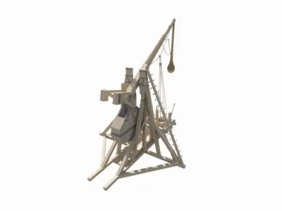Medieval Catapult 3D model order