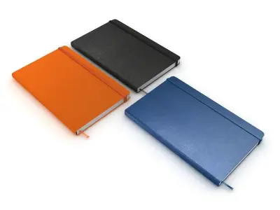 Moleskine notebook 3D model purchase