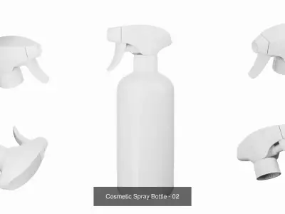Cosmetic Mockups 3D Model Pack