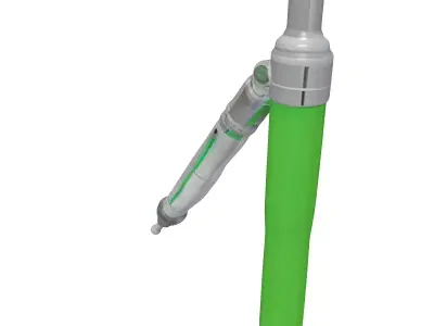 Futuristic Injector Lab System 3D model