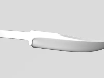 Knife blade Free 3D model