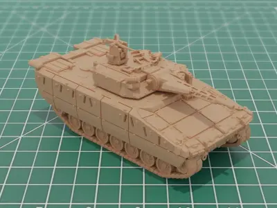 XM30 Lynx Infantry Fighting Vehicle 3D Print Model File Kf41 3D print model