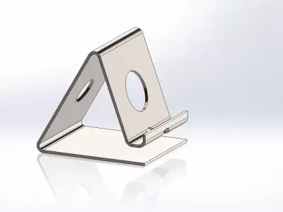 SHEET METAL MOBILE STAND  3D model