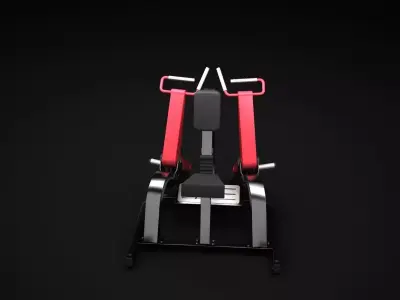 Row Machine 3D model