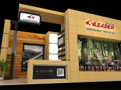 Exhibition - Area - 8X5-3DMAX2010-055 3D model