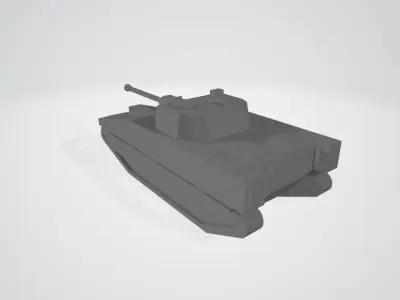 CV9040 Infantry Fighting Vehicle Free 3D print model