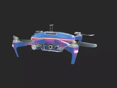 Drone 3D Model for Rendering 3D model