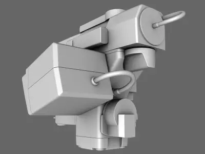 Motion Tracker Prop 3D model