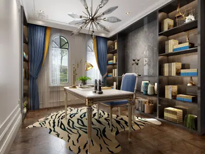 office room 3D model shop