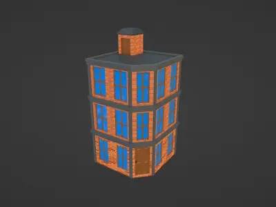 City Buildings Pack Collection 3D model