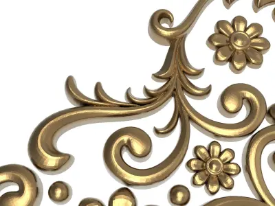  decorative pattern ready for 3D printing 3D model 505