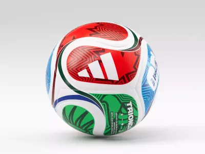 Adidas Trionda 2026 World Cup Soccer Football Training Ball 3D model