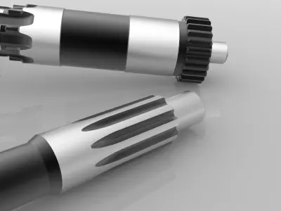 TRACTOR SHAFT Free 3D print model