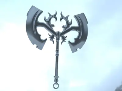 Heavy Axe Free 3D model