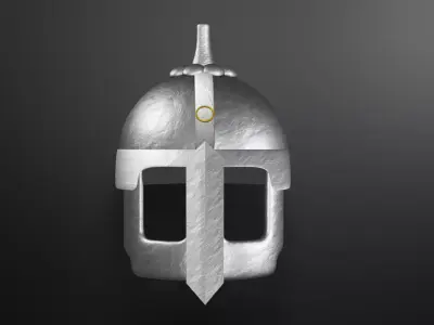 Medieval Helmet Free 3D model purchase