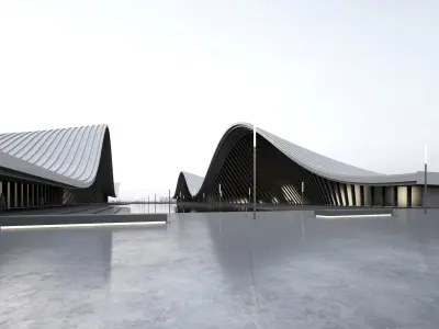 concept building 7 3D model