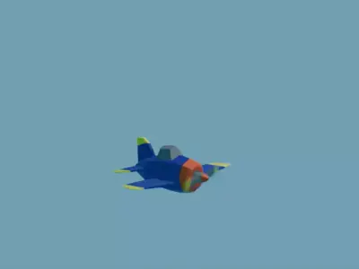 AirPlane Free 3D model shop