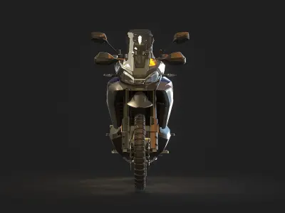 Base model CF Moto 800 MT X 2025 3D model