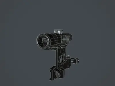 PU Scope Low-poly 3D model purchase