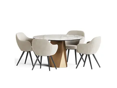 Dining Set 100 3D model
