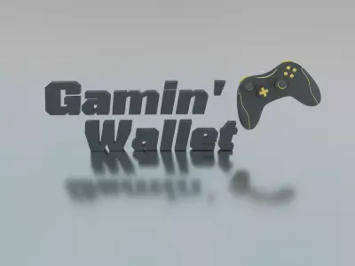 Gamin Wallet Logo 3D model